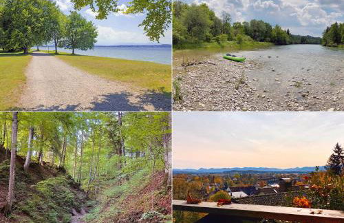 Stilvolles Apartment mit Bergblick-Hütte und Garten - Foto 10
