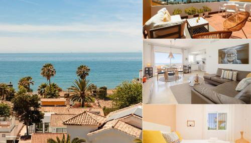 Modern beachside Penthouse with amazing sea views in Costabella, Marbella - Photo 1