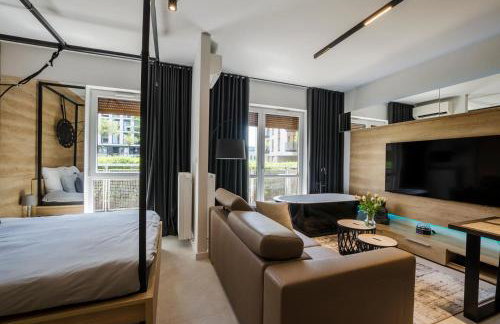 LupoApartments Premium z Klimatyzacją, Jacuzzi, Centrum, OFF Piotrkowska Klimatyzacja Parking w Cenie - Foto 20