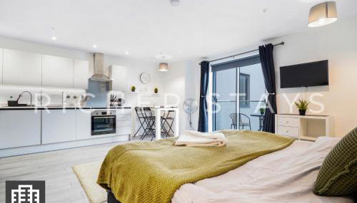 Cosy Studio Apartment- Hemel Hempstead High Street - Foto 5, stove, pet friendly, wardrobe, minibar