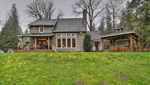 Home on Skykomish River with Fire Pit and Hot Tub - Foto 2