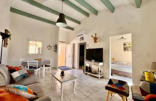 Villa T3 - Maison 6 couchages - Piscine - Clim - Wifi - Garage - Foto 5