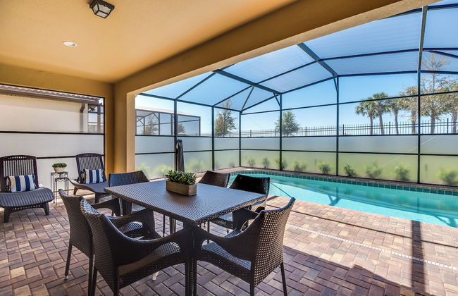 Large Villa W/private Pool & Game Room! Waterpark - Foto 37