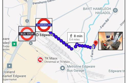 4Bed House with parking and GYM in London Edgware - Foto 19