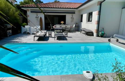 VILLA ALAÏA neuve avec piscine, pétanque proche plage et golf - Foto 27
