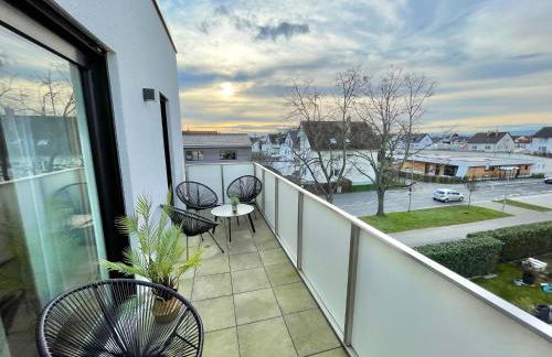 Exklusive 3-Zimmer Luxus-Maisonette in Hochheim - Nähe Frankfurt Flughafen, Wiesbaden und Mainz - Foto 12