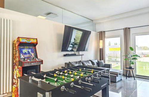Loft für bis zu 12, Whirlpool, Infrarotsauna, Arcade-Spiele, Tischfußball, Wii - Foto 72
