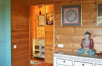 Norwegisches Blockhaus mit Gartensauna - Foto 12