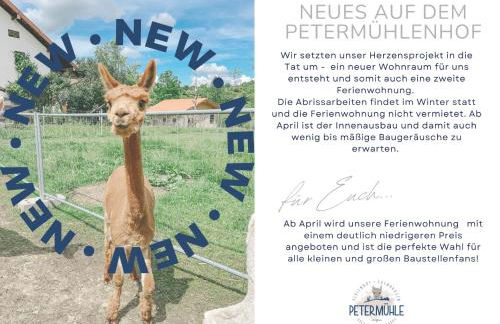 Ferienhof Petermühle Urlaub mit Alpakas - Foto 33