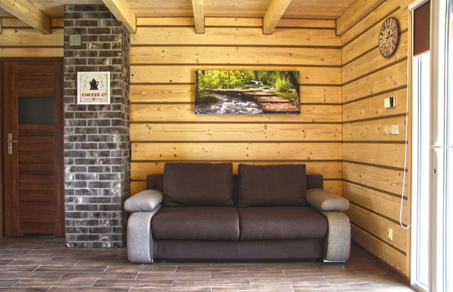 A Wooden, Eco-friendly House by the Goszcza Lake. Living Room, 2 Bedrooms - Foto 15