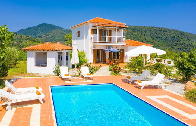 Villa Glafki Large Private Pool Sea Views A C Wifi - 2829 - Foto 6