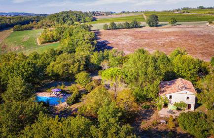 La Maison des Chênes - Piscine et grand terrain arboré dans une ambiance bucolique. - Foto 11