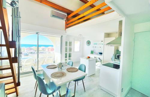 La Sirène - Loft moderne et lumineux avec vue panoramique sur Mer Méditerranée et port de plaisance - Foto 2