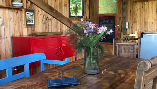 Wilde Möhre Bauwagen Sommerküche Draussen Abenteuer - Foto 2