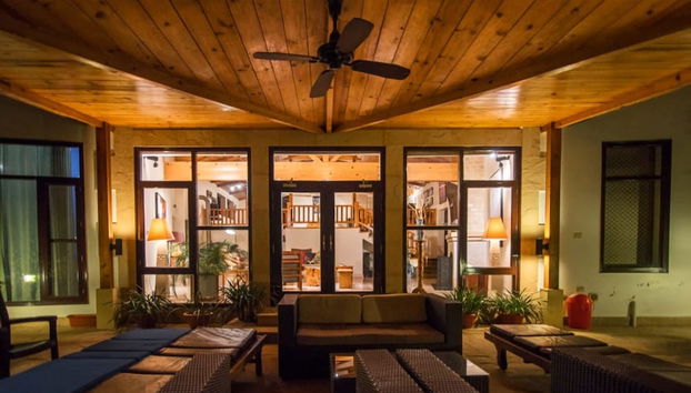 Zona de estar del vestíbulo