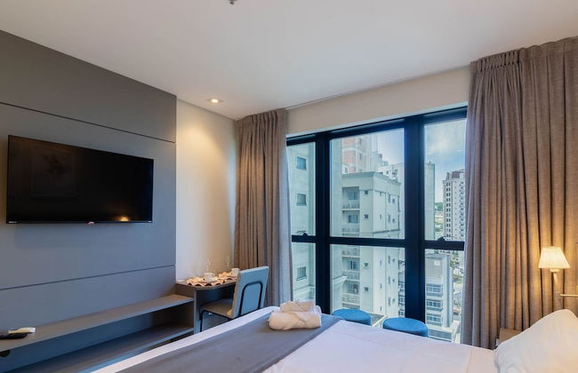 MHFA Studios em Prédio Luxuoso Vista Mar - Foto 79