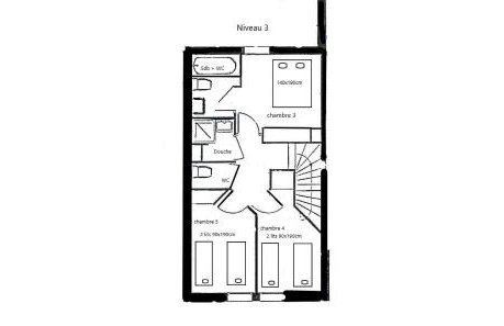 Les Chalets Des Praz - CHALET LES PRAZ N°112 - PLAGNE VILLAGES - classé 3 - CHPRA112 MAE-1254 - Foto 6