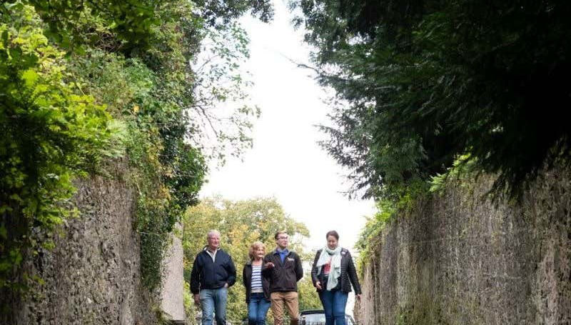 Randonnée à Round Hill