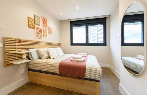 JES214B - Piso de lujo de 1 dormitorio con hermosas vistas a la ciudad - Alquiler temporal - Foto 1