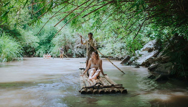 Excursion dans un refuge d'éléphants - Photo 3, Vous profiterez d'une balade en radeau