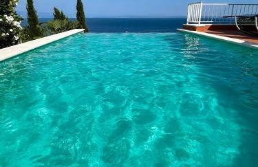 VILLA LOVRAN - 150 m to the beach - infinity pool - incredible sea view - fitness gym - Foto 60