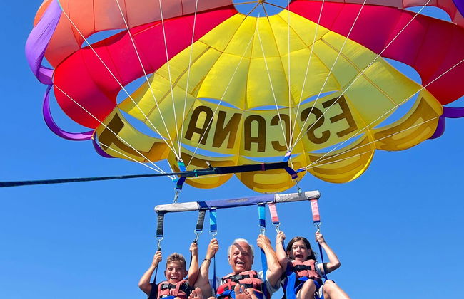 Parasailing in Santa Eulalia del Río - Photo 1