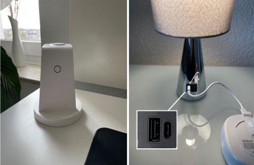 Modernes, zentrales Apartment in Troisdorf, Region Köln Bonn, 3 Etage, maximal für 4 Personen, Parkplatz & Netflix inklusive - Foto 10