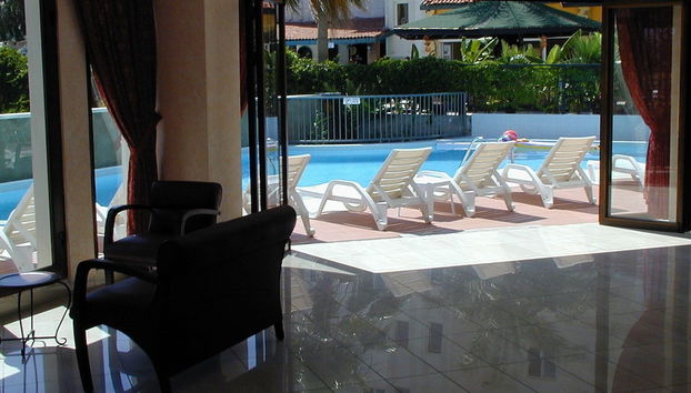 Sala de estar do lobby