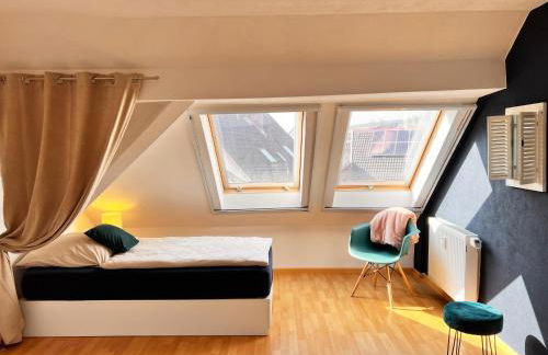 Ferienwohnung Aurora - WLAN, 2 Schlafzimmer, TV, Küche, Bad, Waschmaschine - Foto 5