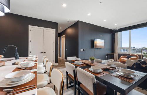 2BR 2BA, King bd, Gym, Free Parking, 8min to Train - Foto 26