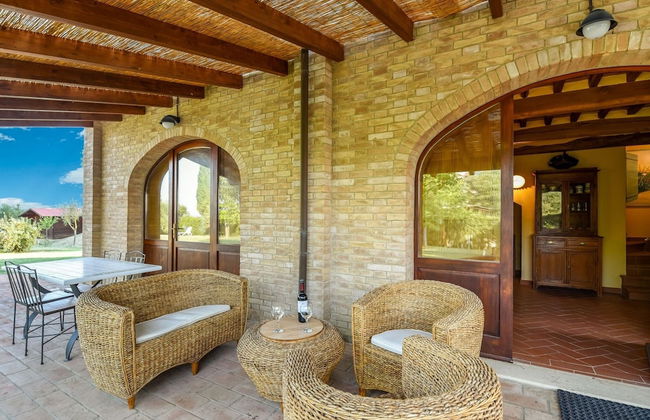 Private Garden and Pool, Near Siena and Crete Senesi - Foto 36