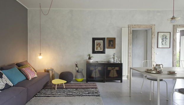 Zona de estar del vestíbulo