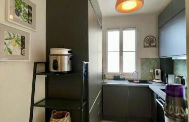 AIR CONDITIONING - METRO 14 - CHARMING TRADITIONAL STYLE AND MODERN ACCESS 10 MN AWAY FROM CENTER Of PARIS - Foto 14
