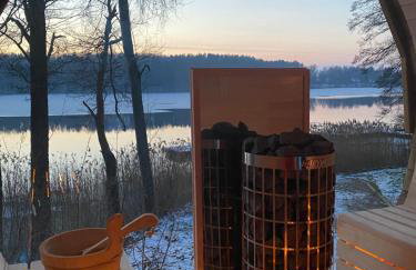 Ławka i Sielawka - dom nad jeziorem z prywatnym pomostem - Foto 42