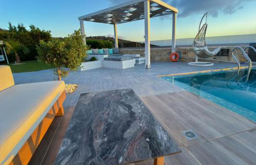 Paleokastro Villas with Private Heated Pool, Top Views - Next To Center - Top WiFi - Foto 65