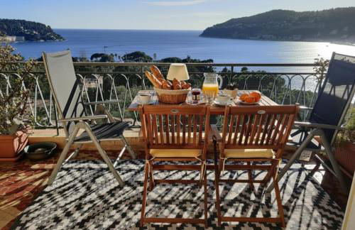 Vintage flat on Villefranche bay - free car park - Foto 1