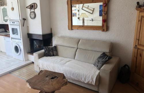 Grand studio La Foux d Allos avec vue et terrasse - Foto 15