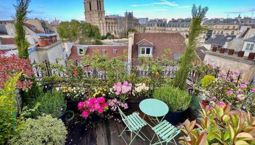 Rooftop Triplex with Garden at Notre Dame - Foto 1