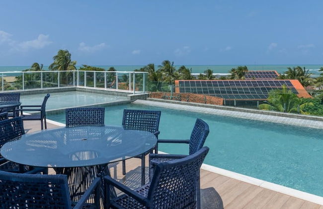 Flat moderno Praia de Serrambi BFS312 - Foto 16