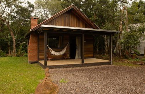 Chalé Canadense com Hidromassagem Pousada Índios Koroados - Foto 30