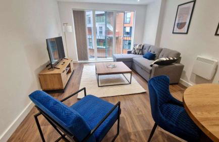 Luxury Modern 1 bed Central Bracknell - Foto 1