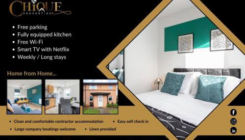 CONTRACTORS, Central MK, Free off street Parking, close to amenities, Managed by Chique Properties Ltd - Foto 2