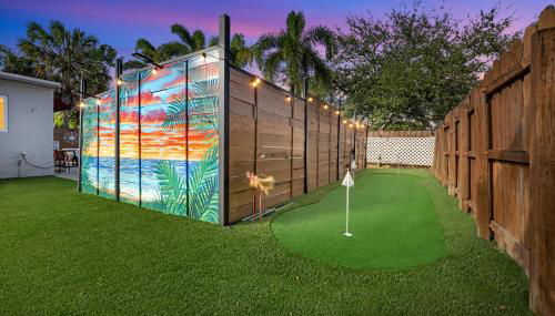 Palms Retreat! Giant Heated Pool-HotTub-FirePit-5Min2Beach-Pets-EV Chgr - Foto 4