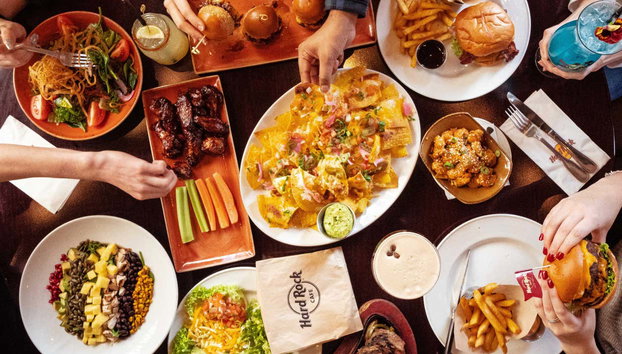 Hard Rock Cafe Roma sin colas - Foto 5, Aperitivos y principales en el Hard Rock Cafe Roma