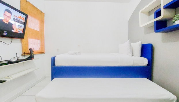 Cozy Living Studio (No Kitchen) Apartment Aeropolis Residence - Foto 4, Habitación