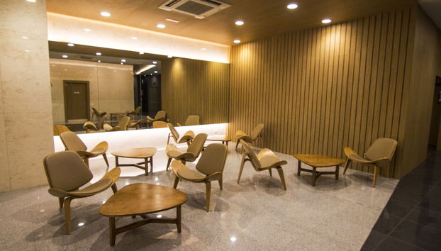 Sitzecke in der Lobby