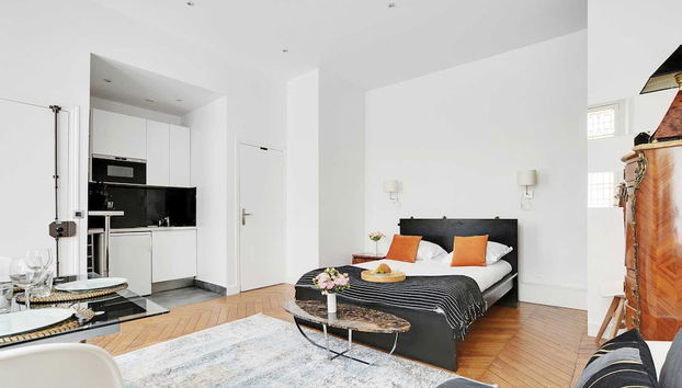 Charming Studio - 3P - Le Marais - Foto 2, Habitación