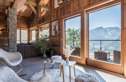 Chalet Familial Le Whymper 5 étoiles SPA Sauna Chatel - Foto 2
