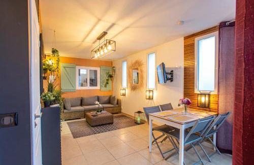 Superbe appartement - Terrasse-clim-2 chambres - Foto 8