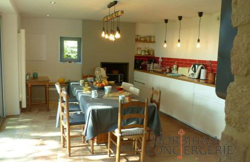 Belle longère en campagne à Larmor Baden - Foto 5